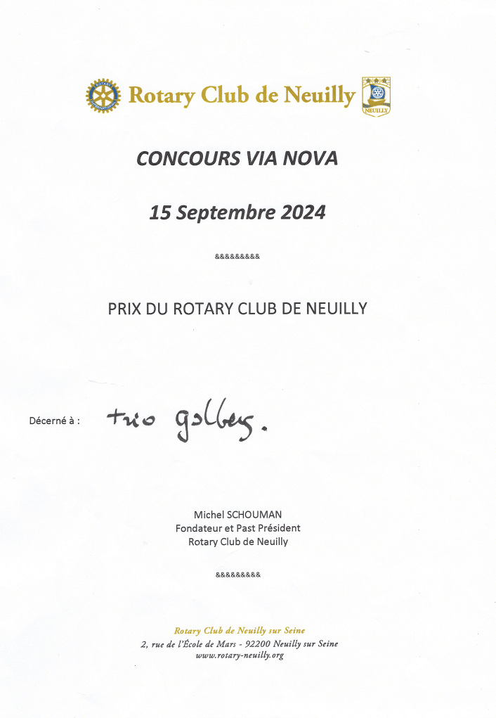 rotary neuilly concours via novia